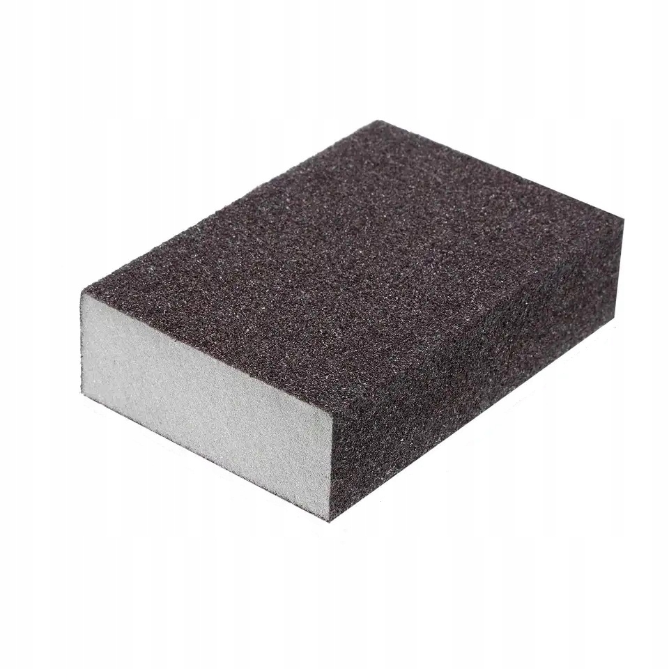 KOSTKA KLOCEK GĄBKA ŚCIERNA TWARDA P120