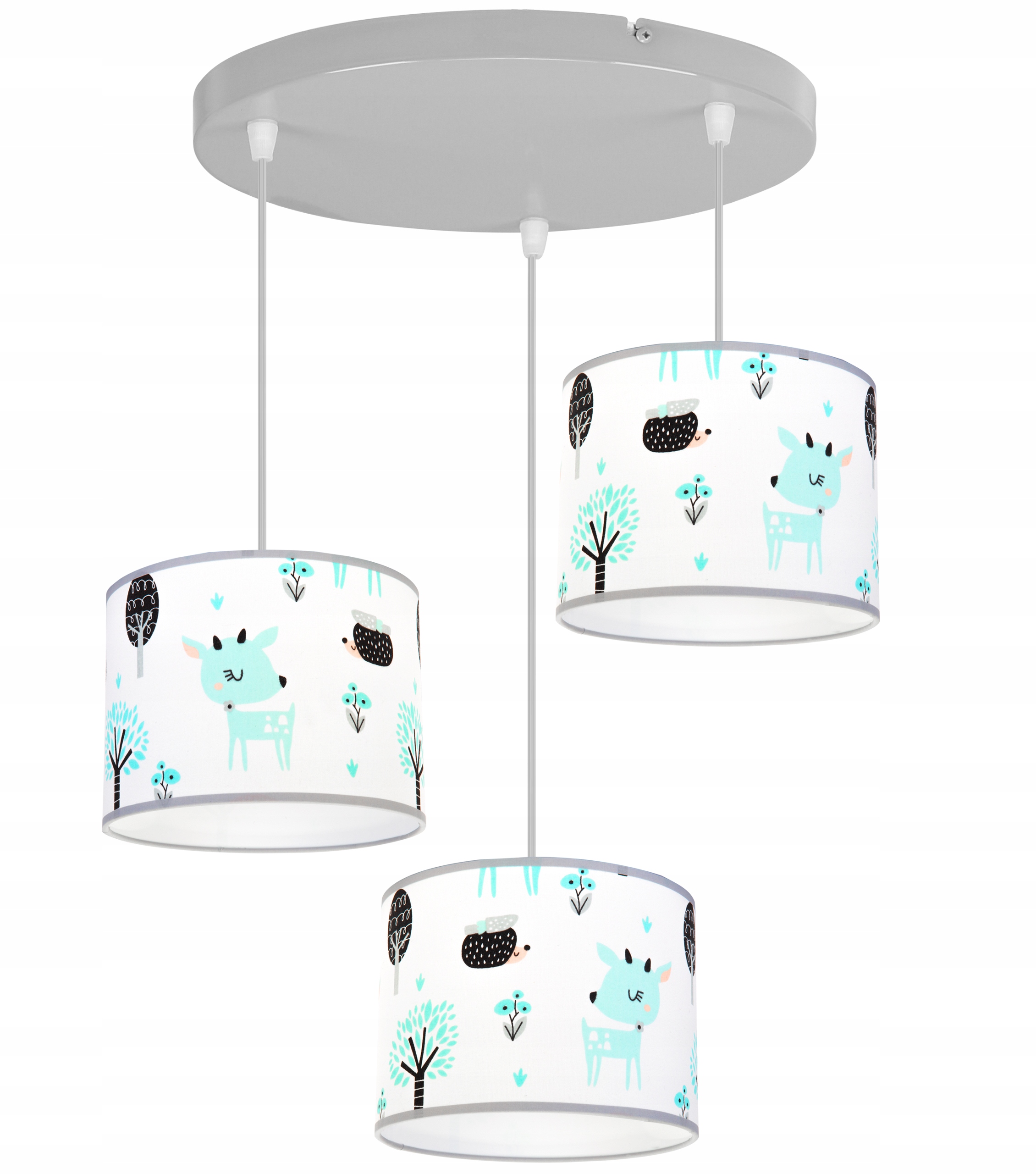 

Lampa Wisząca Sufitowa Loft Dziecięca Abażur Led