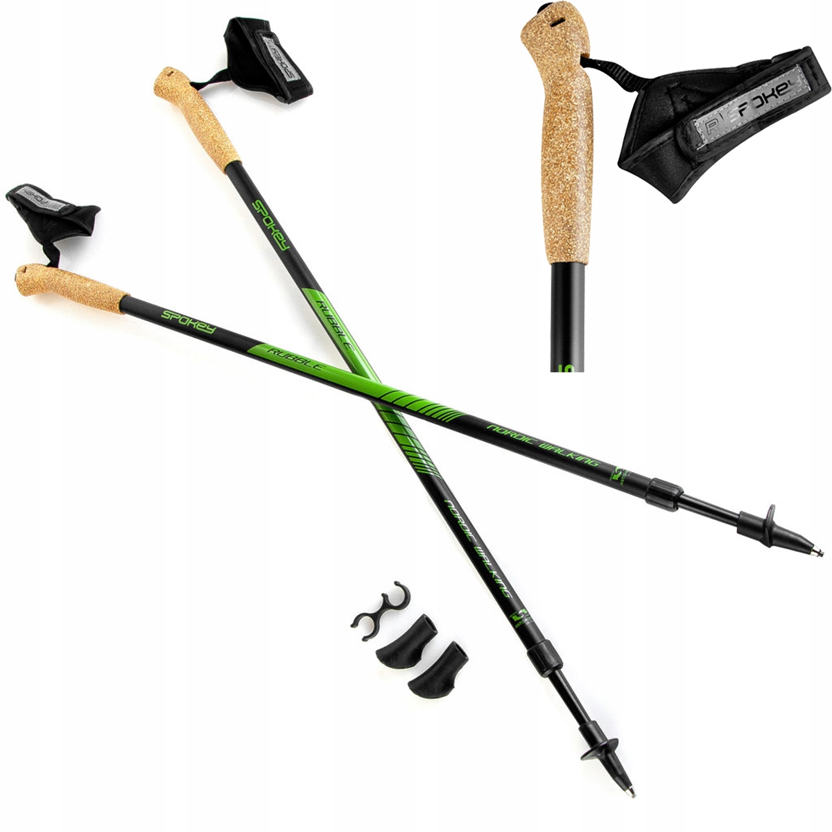 

Kije Kijki Do Nordic Walking Składane Alu Korek