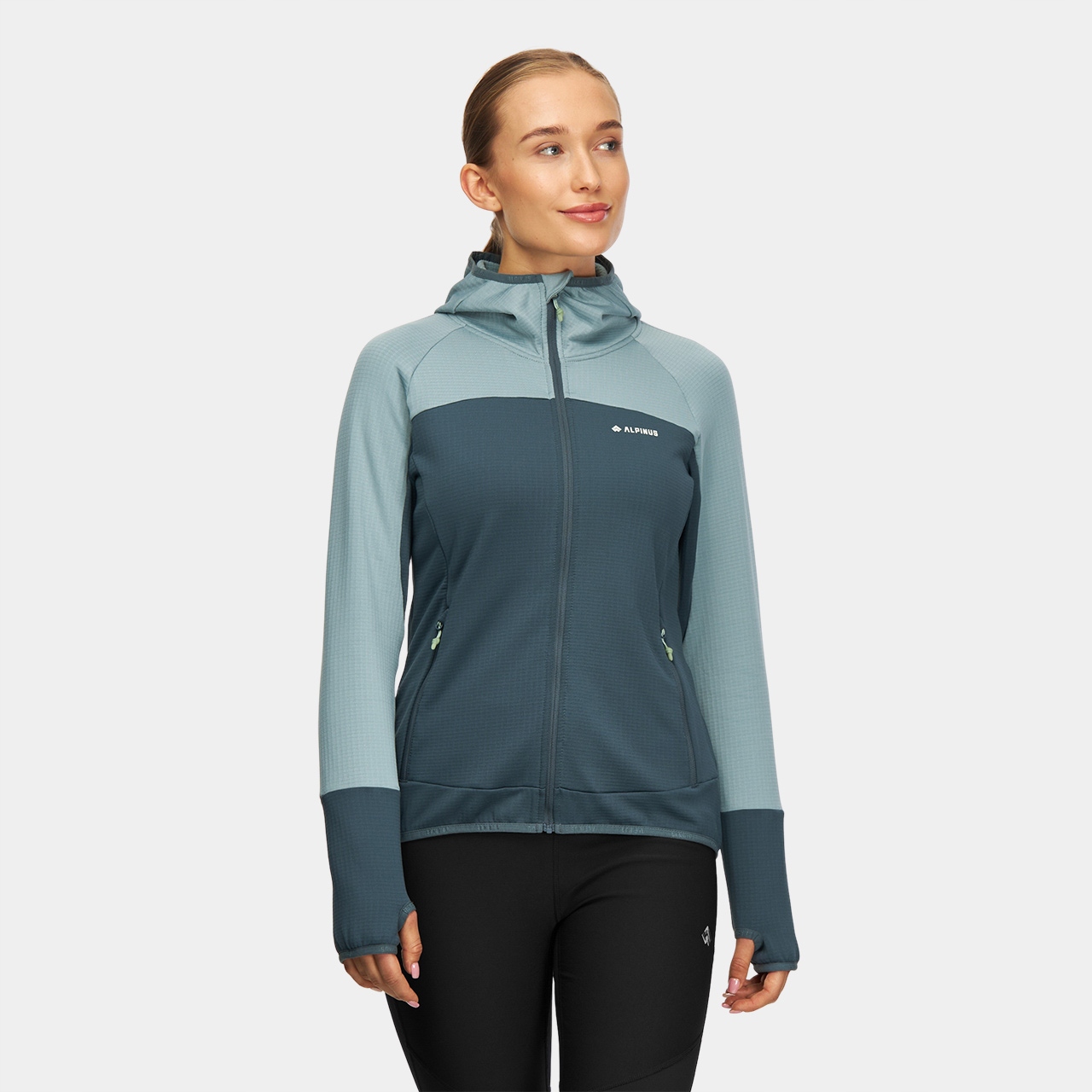 Bluza Damska Z Kapturem Polar Ciepły Uba Alpinus M