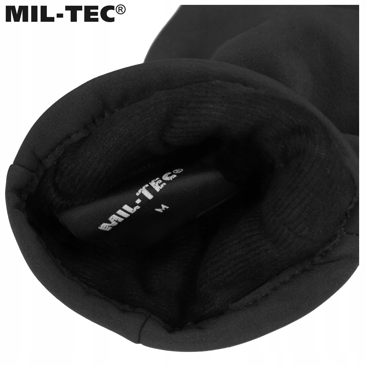 RĘKAWICZKI ZIMOWE SOFTSHELL 3M THINSULATE RĘKAWICE DOTYKOWE CZARNE L Płeć mężczyzna