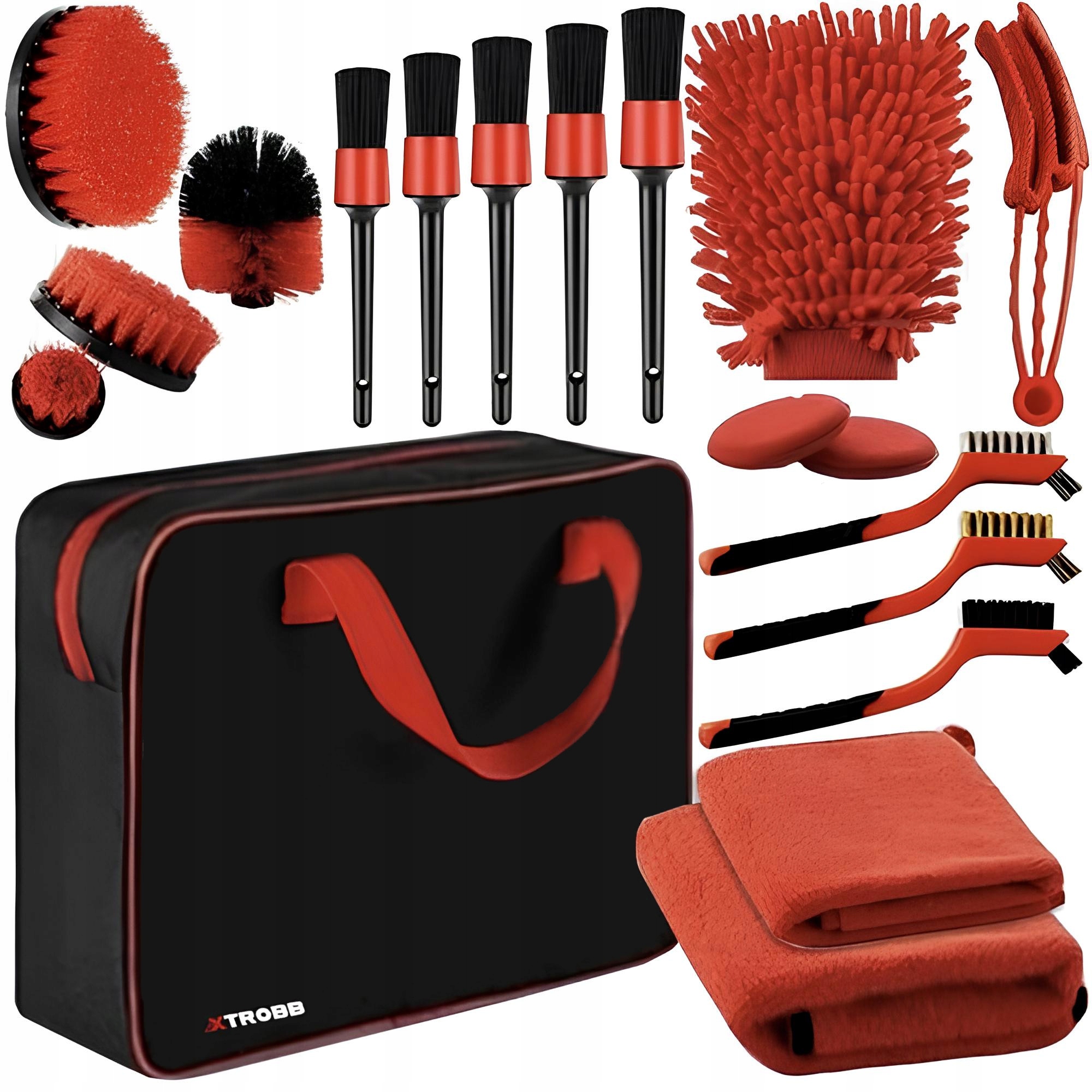 ZESTAW DO DETAILINGU CZYSZCZENIA SAMOCHODU DETAILING AUTA