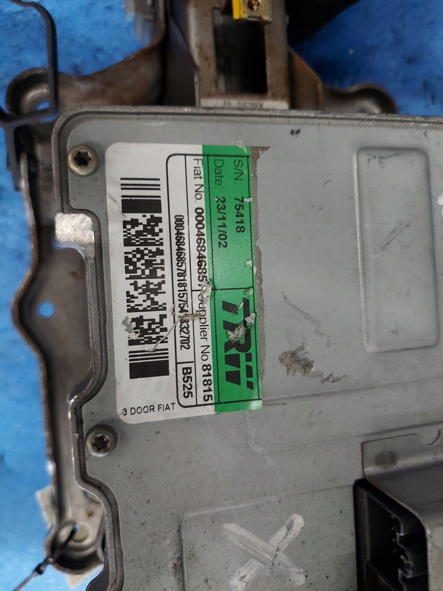 control electrics FIAT STILO 00046846857