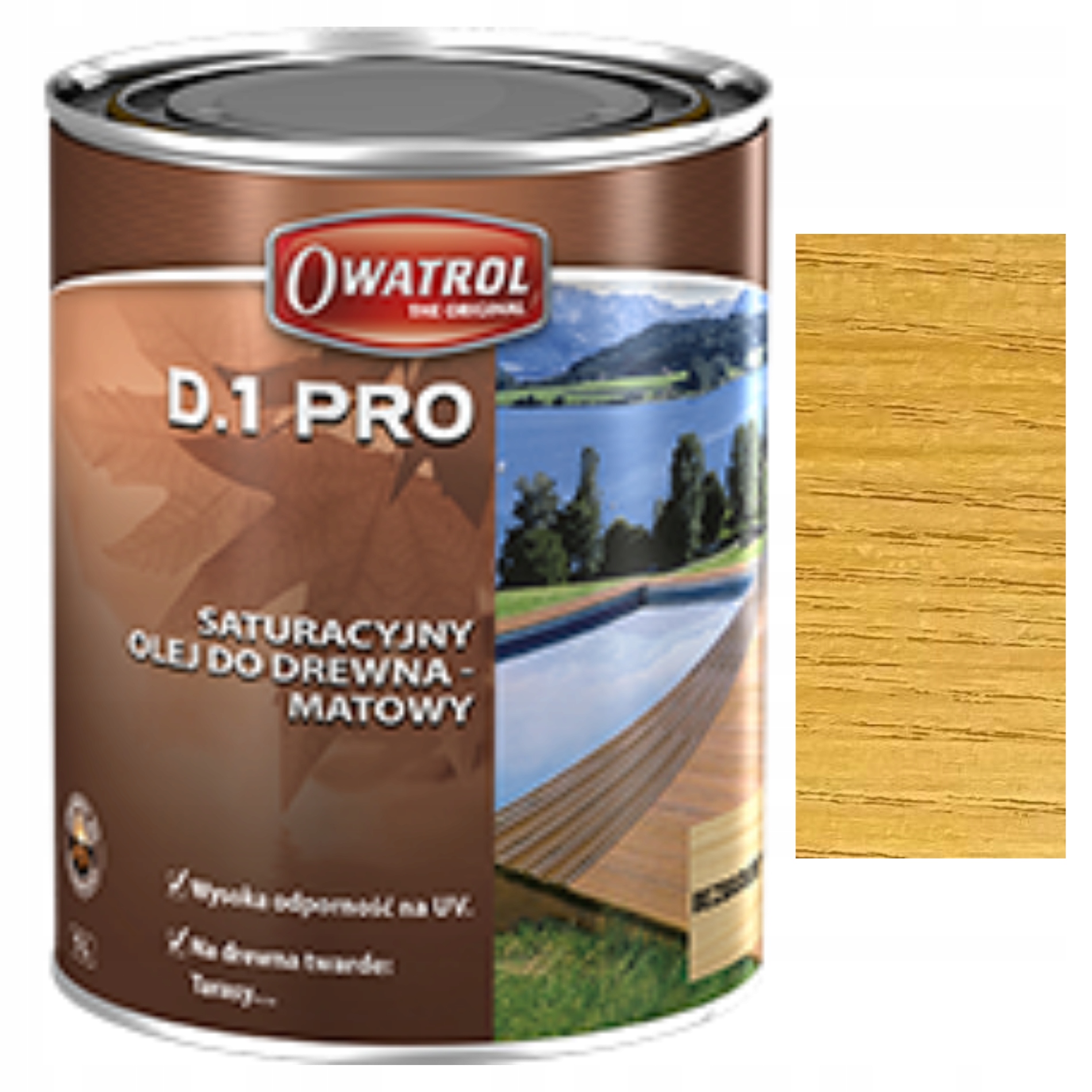 

Owatrol Deck D1 Pro Olej saturacyjny Honey 2,5l