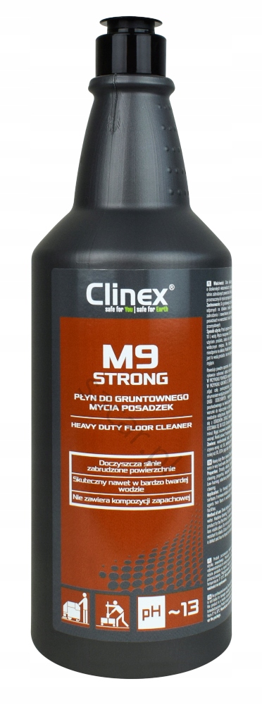 

Clinex M9 Strong 1L gruntowne doczyszczanie