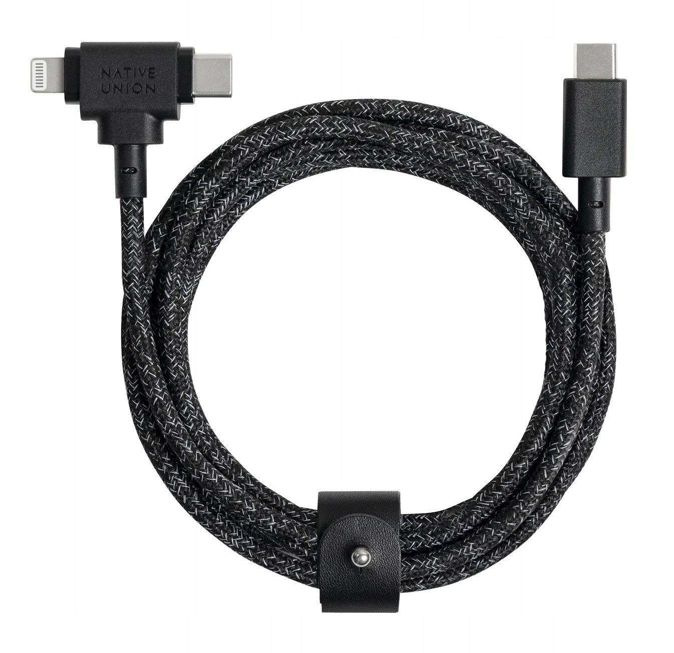 Kabel Native Union Belt Cable Duo Usb-c Usb-c Lightning 1,5 m, opletený, 150 cm