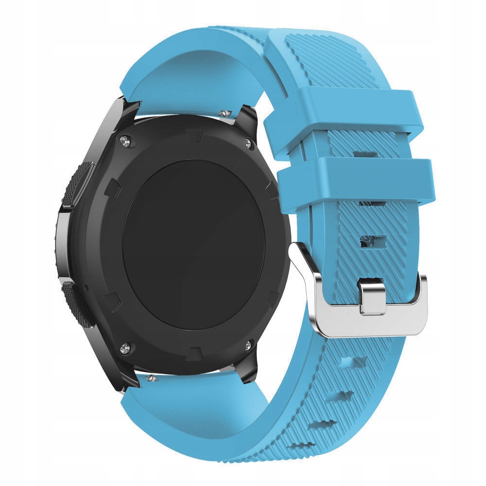 Błękitny Pasek Samsung Gear S3 Frontier Classic, Rozmiar S (Tech-Band)