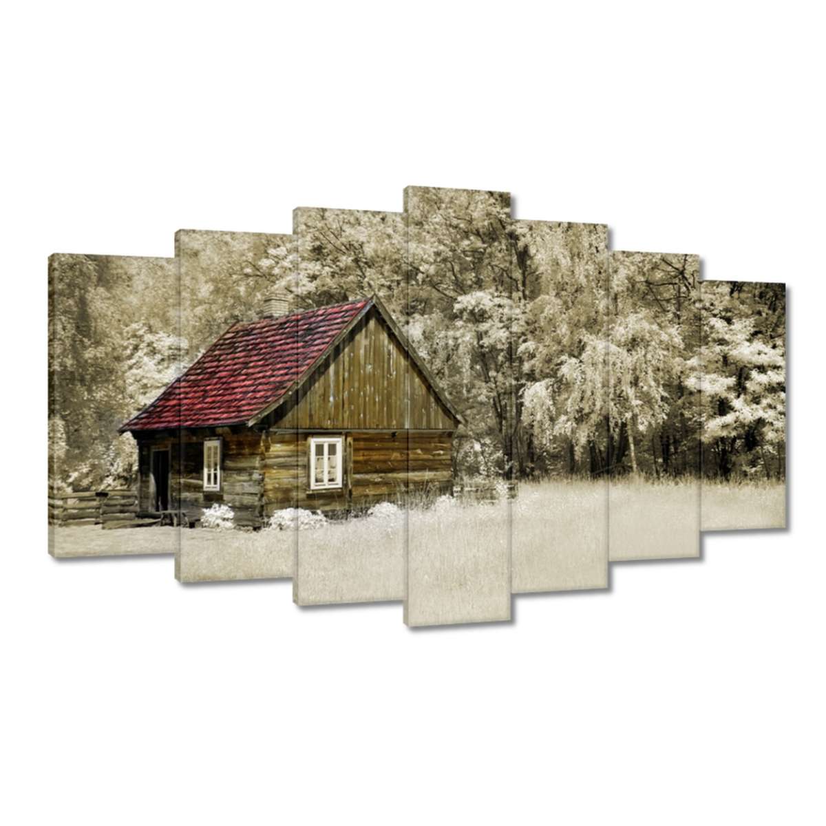 Obrazy 140x80 Baleův srub