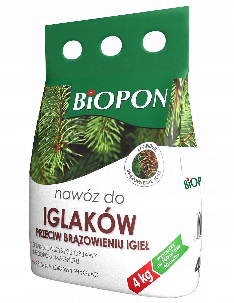 

Nawóz do Iglaków przeciw Brązowieniu 4kg Biopon