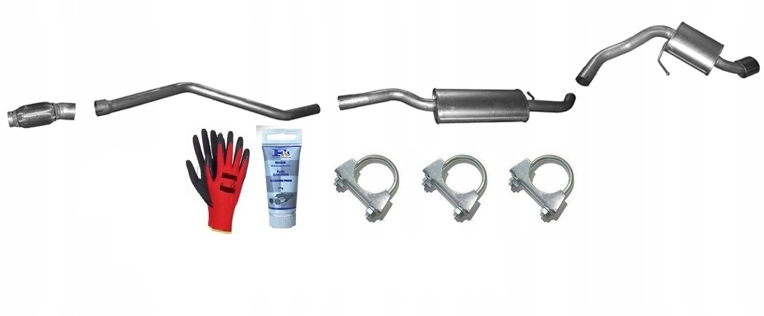 Bmw 1 E81 E87 116d 118d 120d 2.0 D (2007-2012) sada tlumičů výfuku bonus