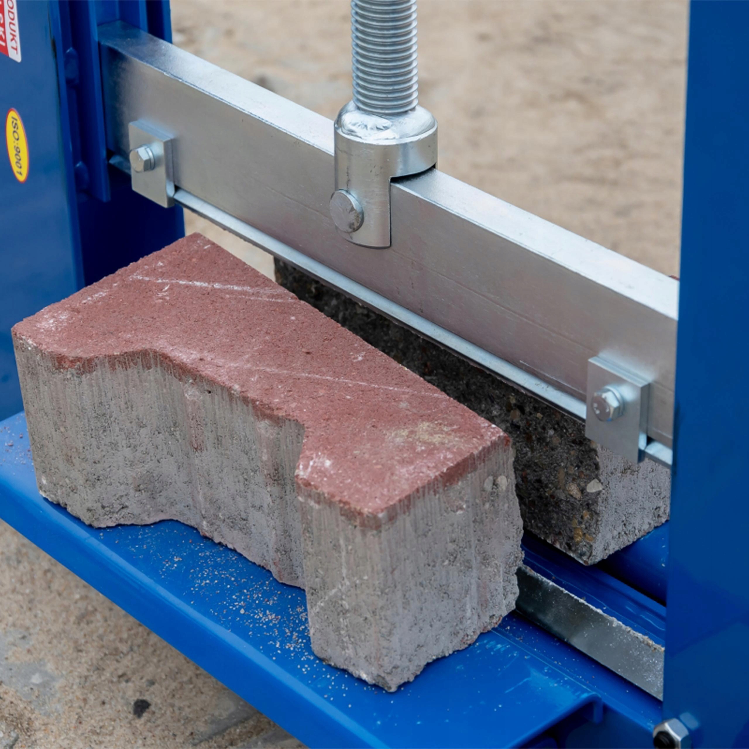 GILOTYNA BRUKARSKA DO KOSTKI SILKI SILIKATU MIMAL Waga urządzenia 36 kg