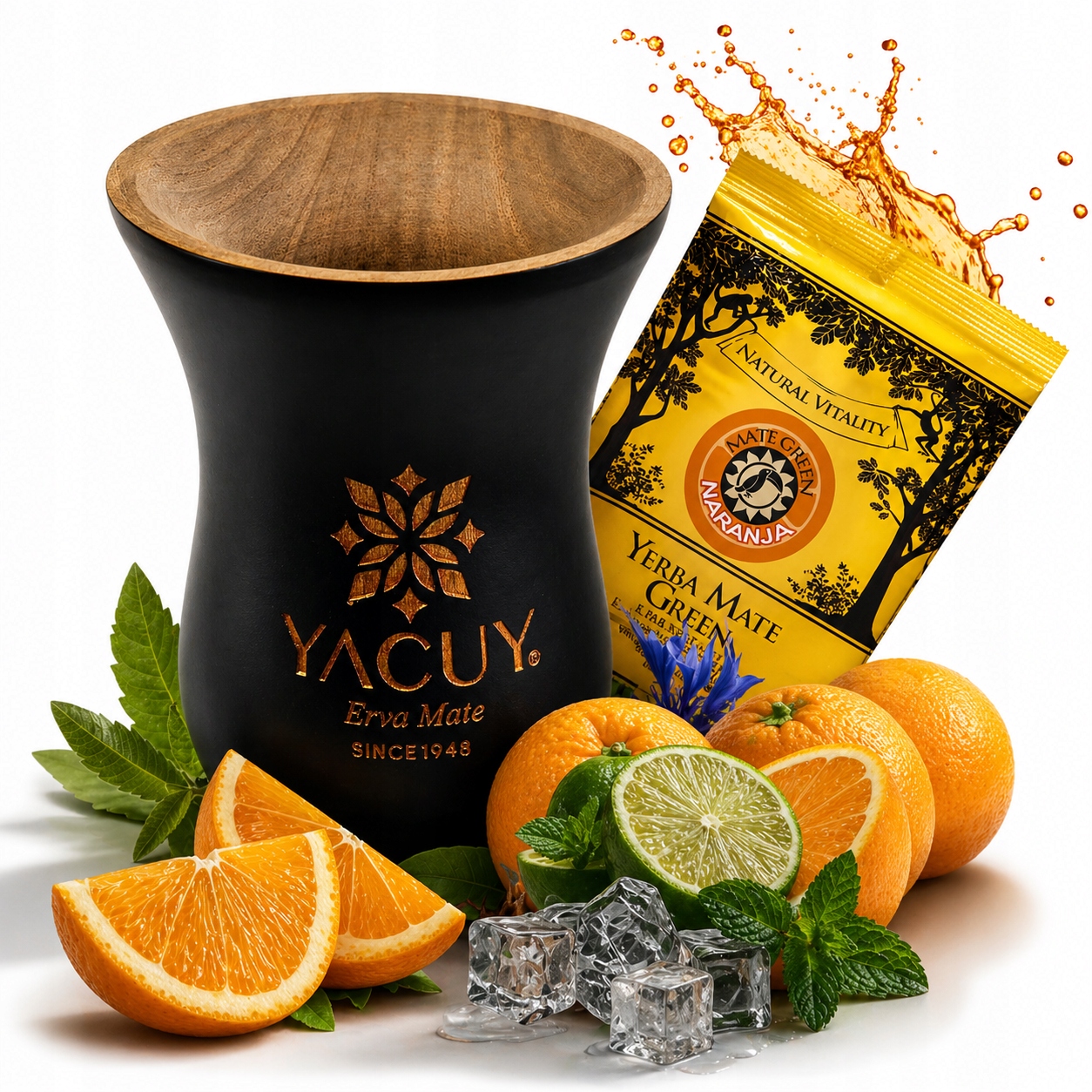 Brazilské Matero do Yerba Mate Negrita od Yacuy – dřevěná tykva