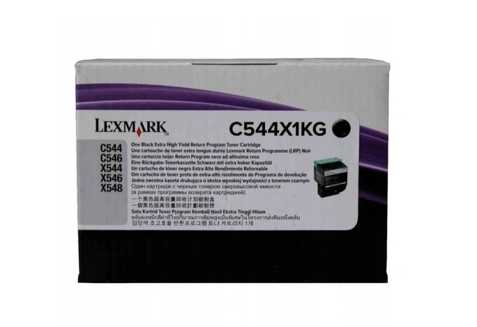 Toner Lexmark C544X1KG K Originál černý X544dn X544dtn X544dw X544n