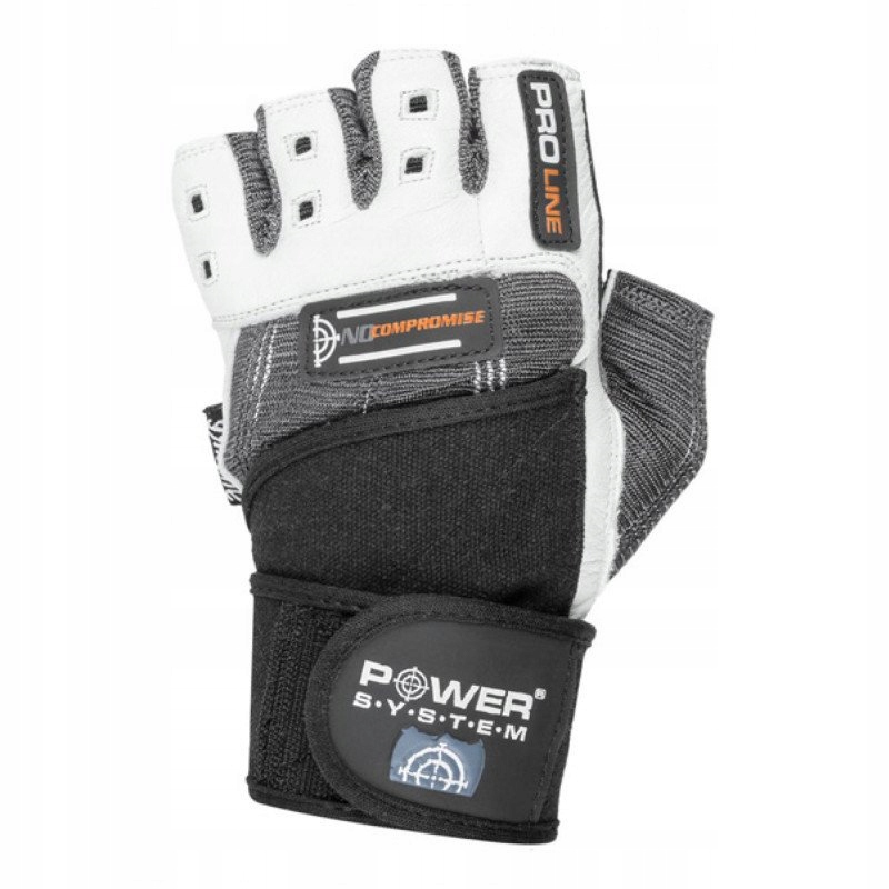 Power System Rękawiczki No Compromise White-Grey 2700 Gray S