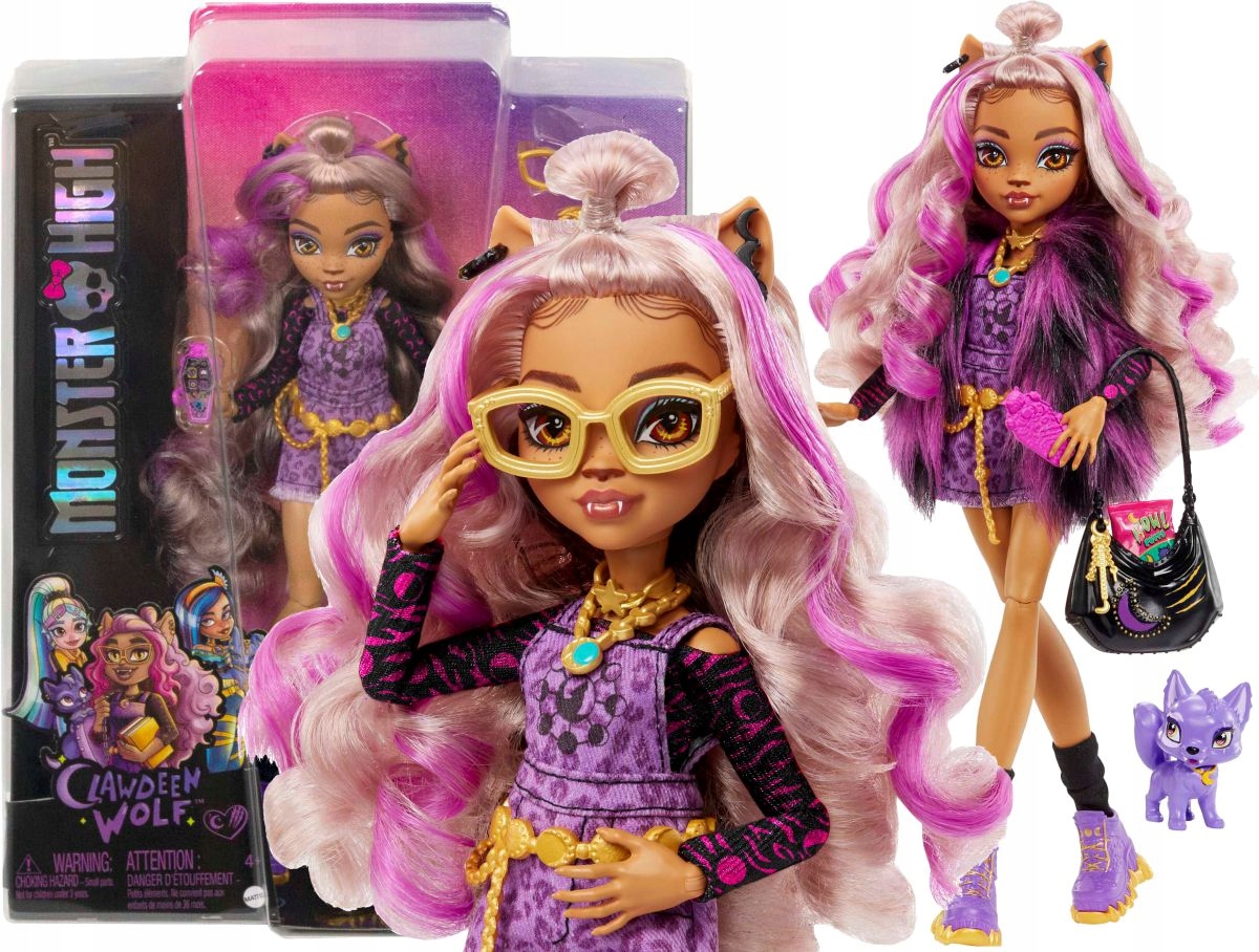 Compra online de Personagem principal Monster High Bonecas Clawdeen Wolf  Hhk52