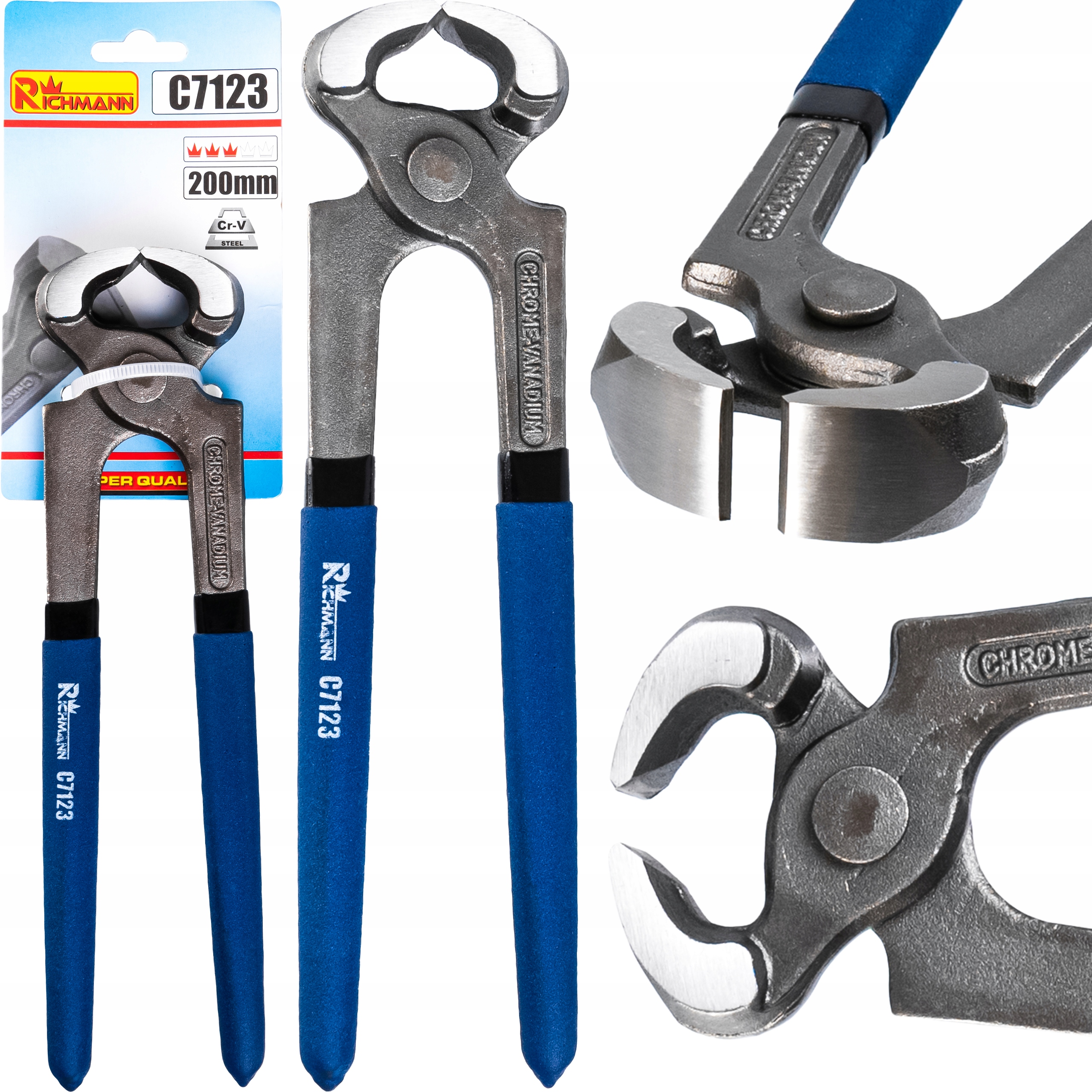 

Obcęgi Uniwersalne Szczypce Czołowe Tnące 200mm