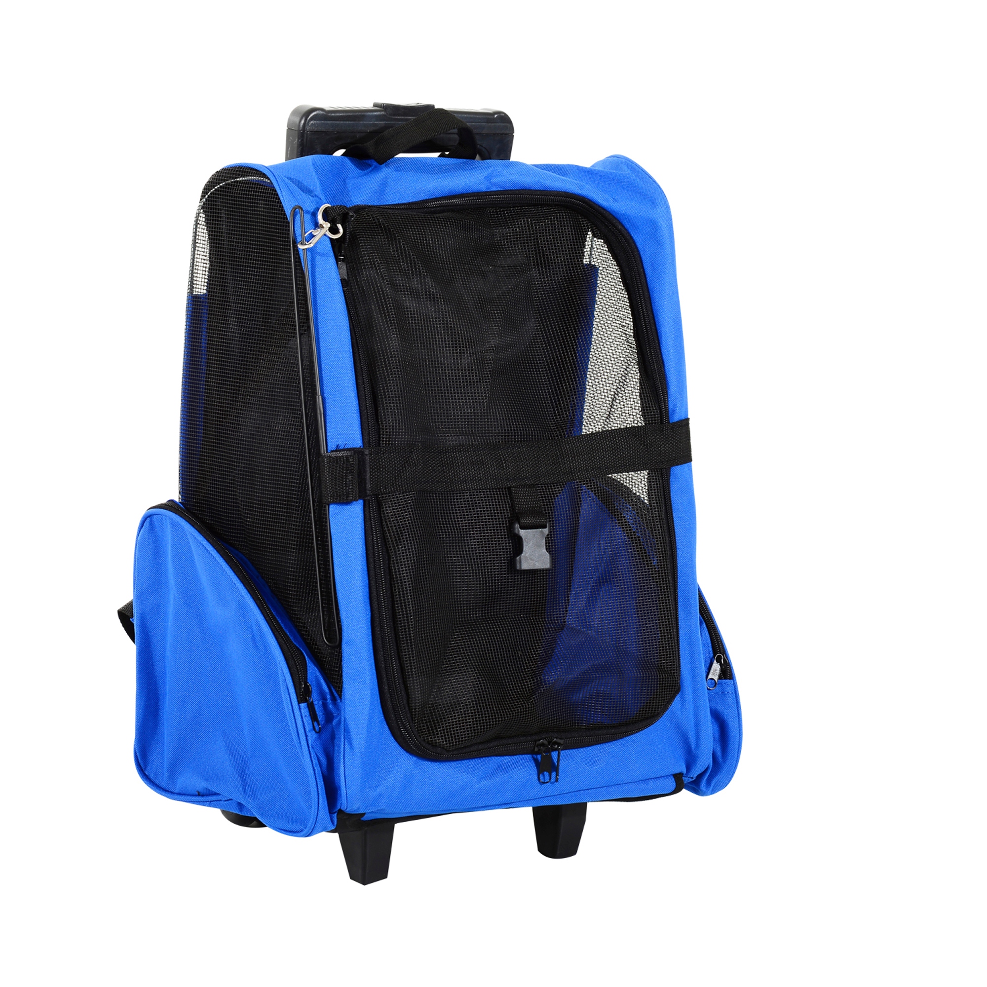 Torba transportowa tkanina plecak na psa niebieski S 25 cm x 55 cm x 42 cm