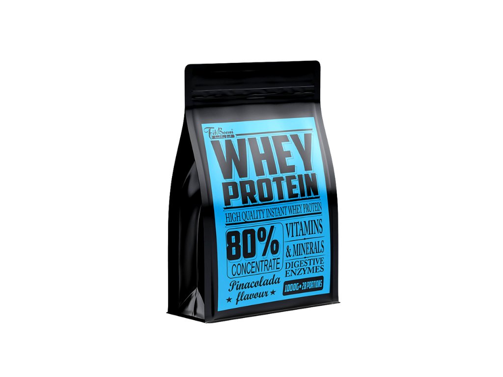 FitBoom Whey Protein 1000g lemon cheesecake