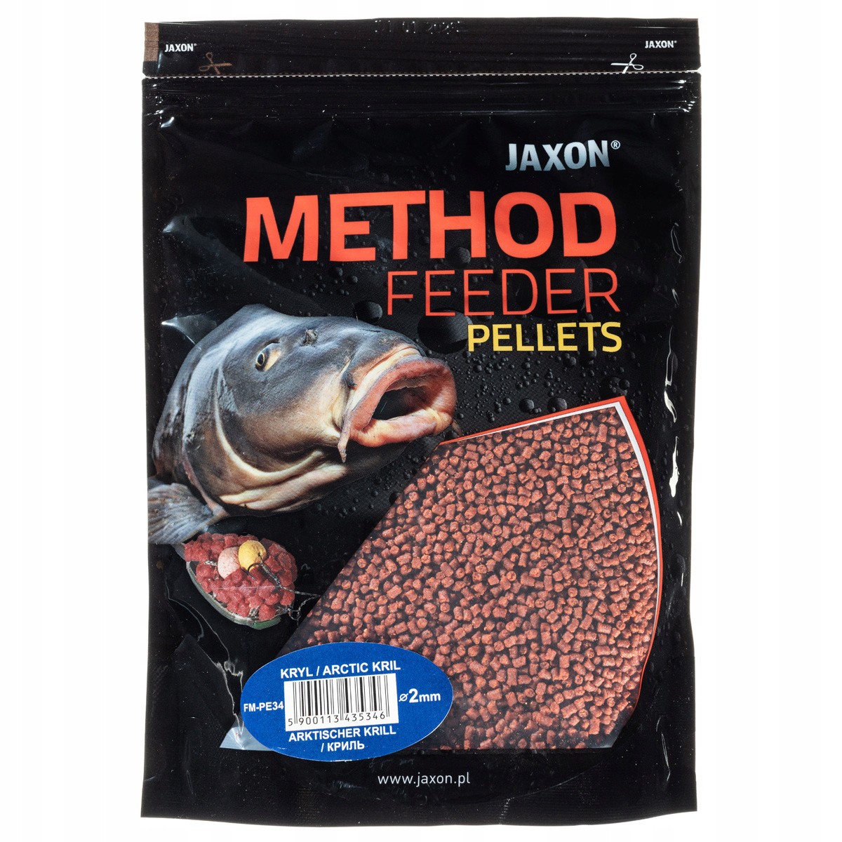 Pellet Jaxon Method 2MM Kryl 500G