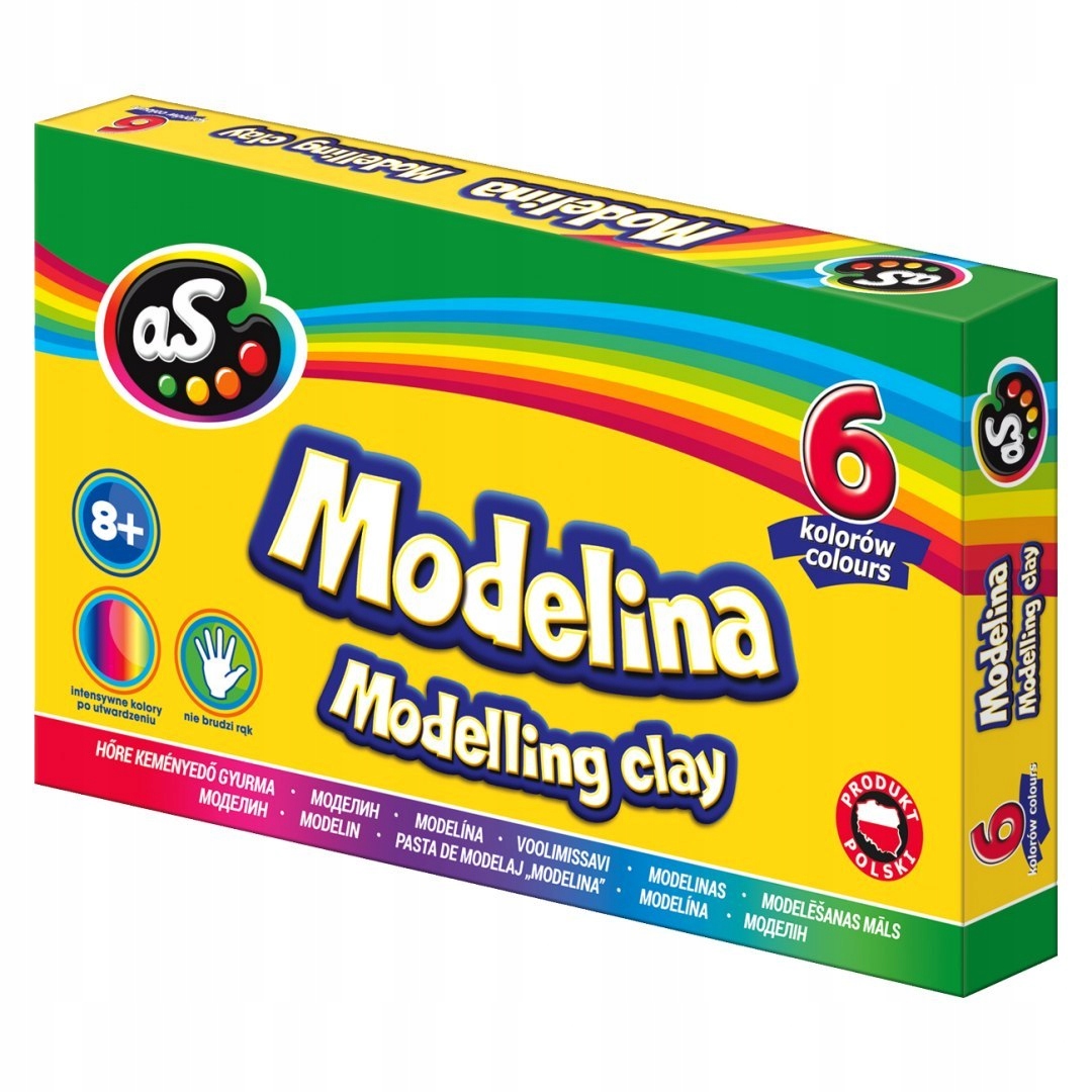 Modelina AS 6 kolorów Astra 304219001