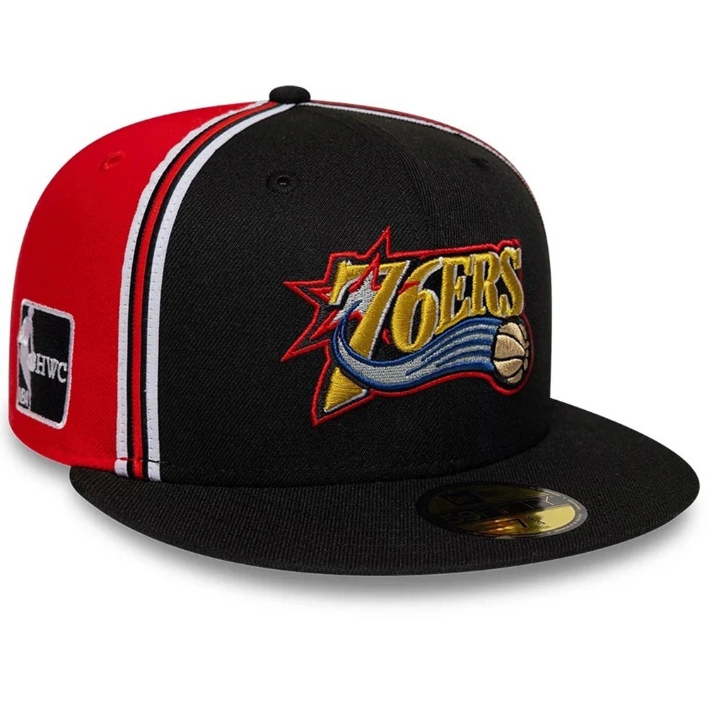Kšiltovka New Era pánská dámská Philadelphia 76ERS nba hologram