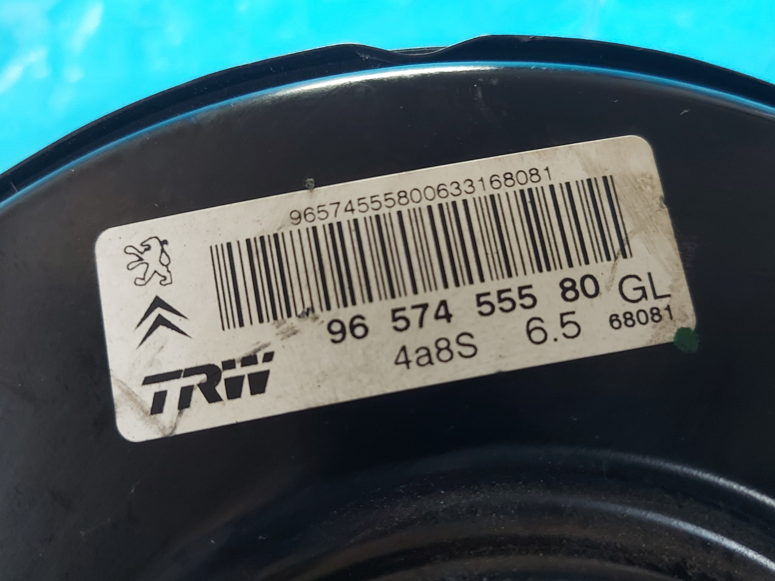 servo Pompa PEUGEOT 207 9657455580 1.4 B