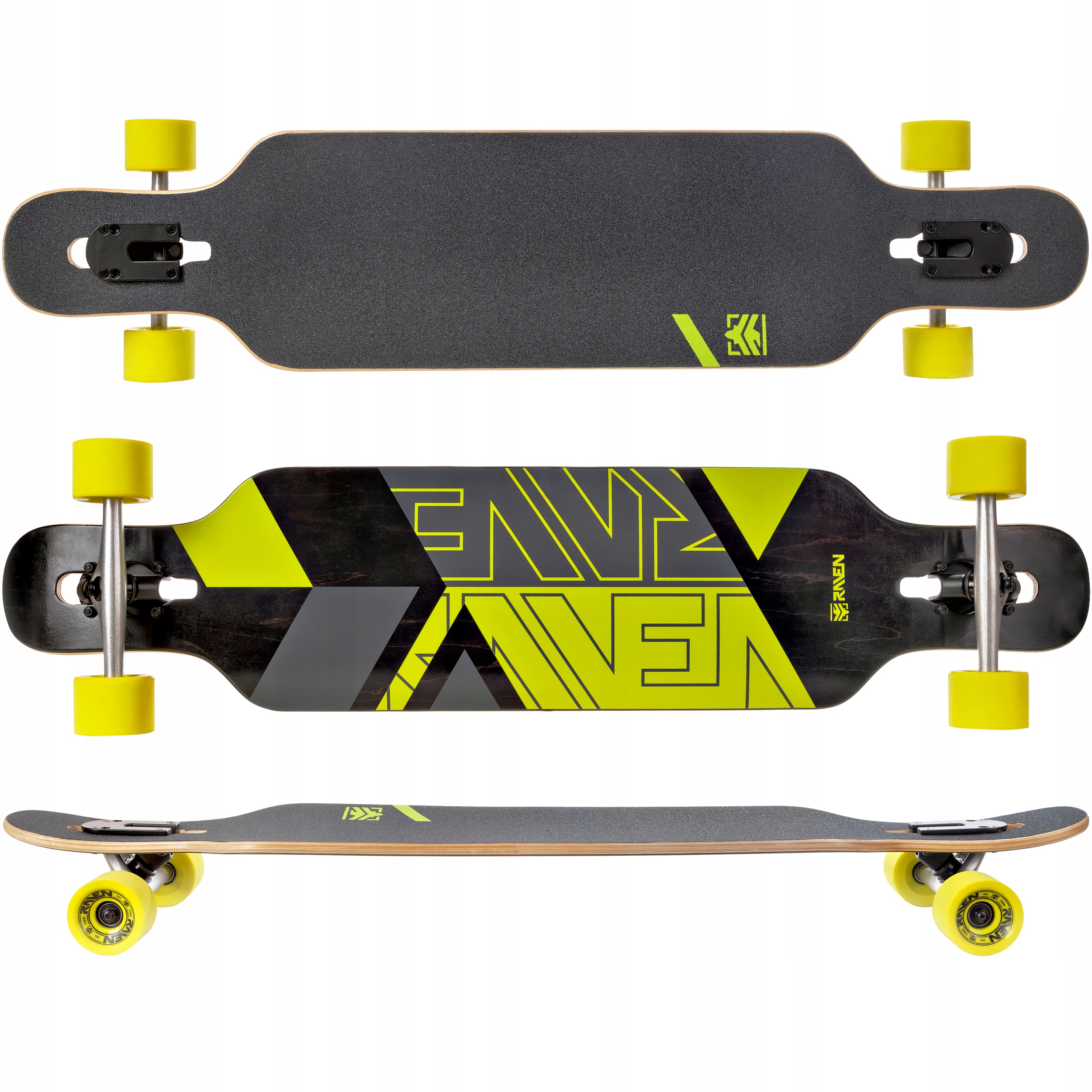 Deskorolka Longboard RAVEN Torex Lemon ABEC9