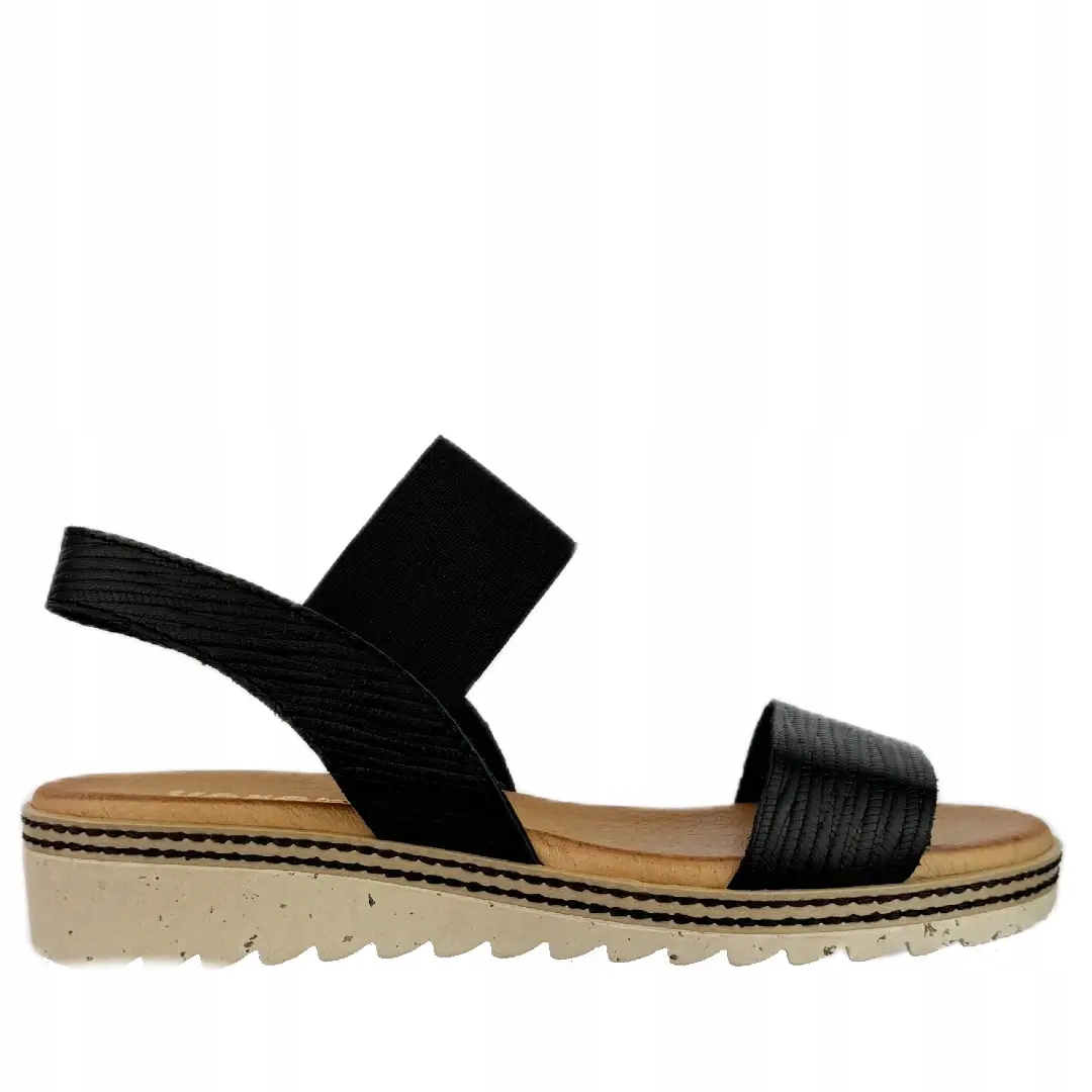Dámské sandály Verano 4212 negro 40, černá