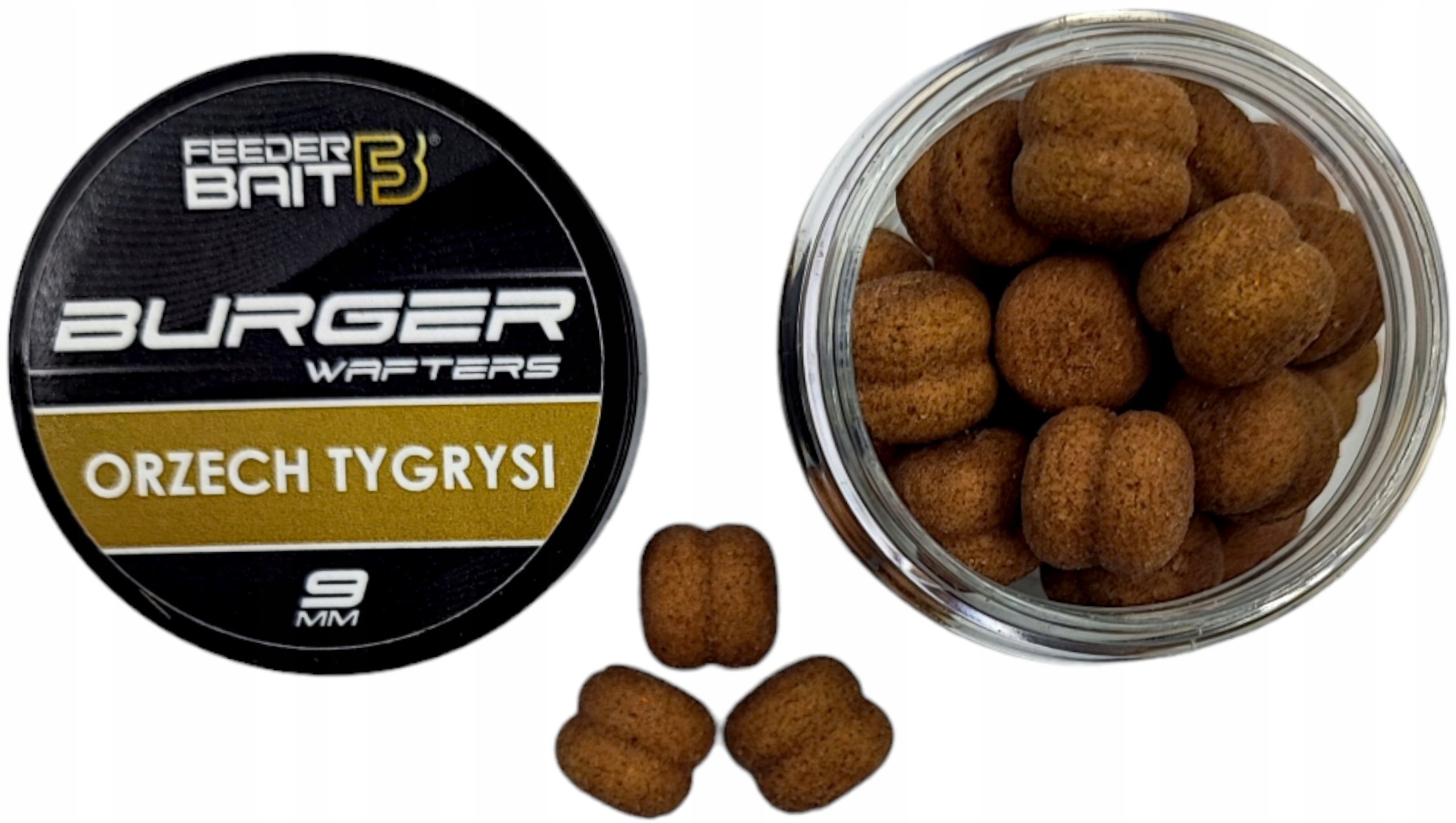 Feeder Bait Burger ORZECH TYGRYSI wafters 9mm method feeder killer