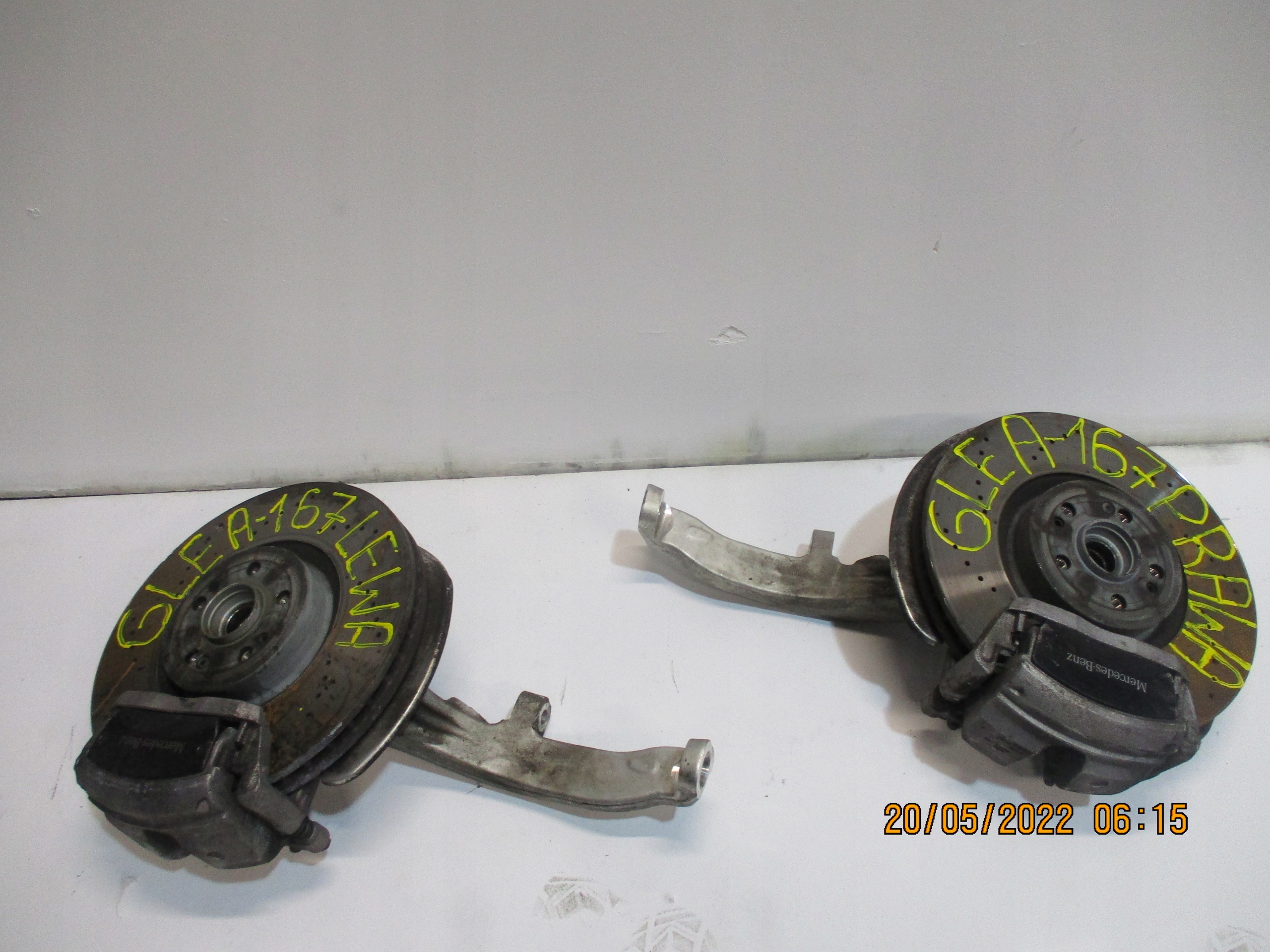swing MERCEDES GLE 167 21R front right