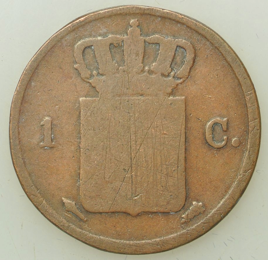 Holandia - 1 cent 1837