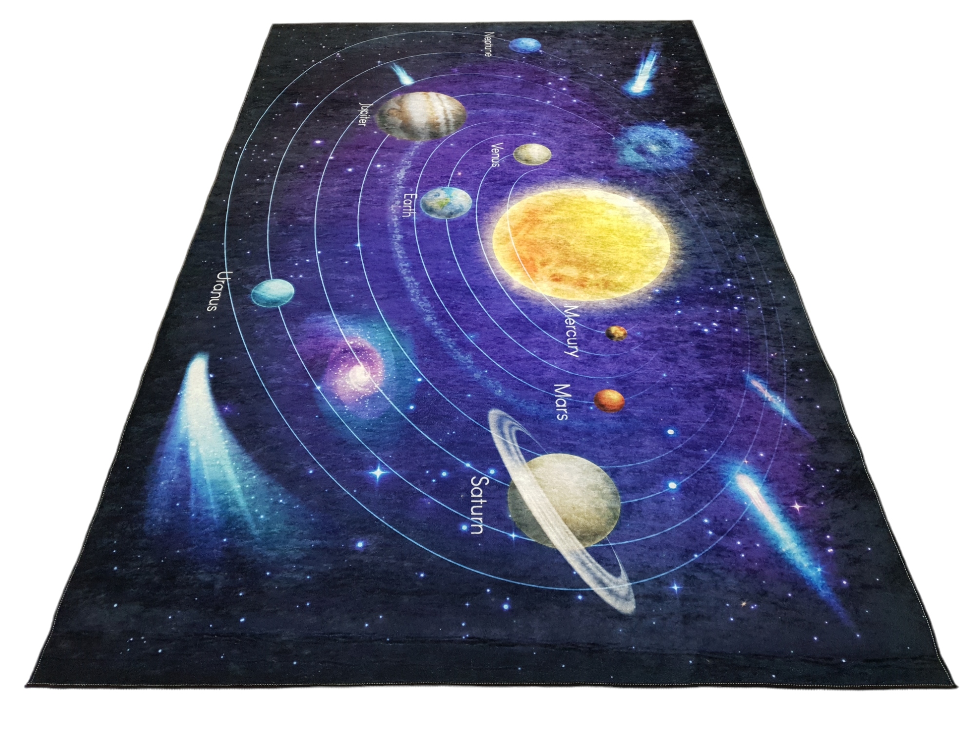 Dywan DIGITAL kosmos planety space ziemia 80x150