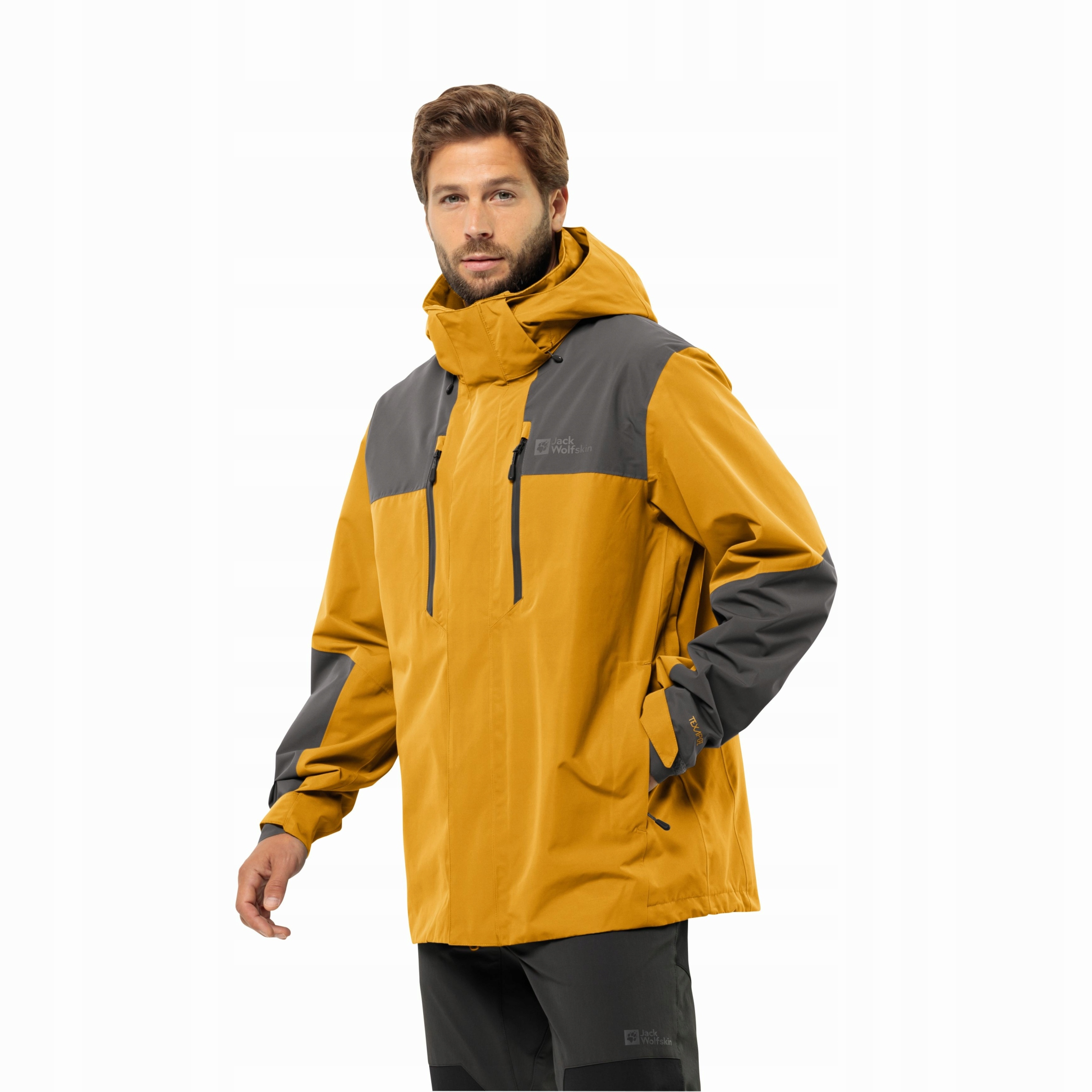 Męska kurtka przeciwdeszczowa Jack Wolfskin Jasper 2L Jkt S