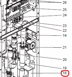 282606 S70C80408 Water Coil Assy G Komplet Vodnej Cievky G Mitsubishi