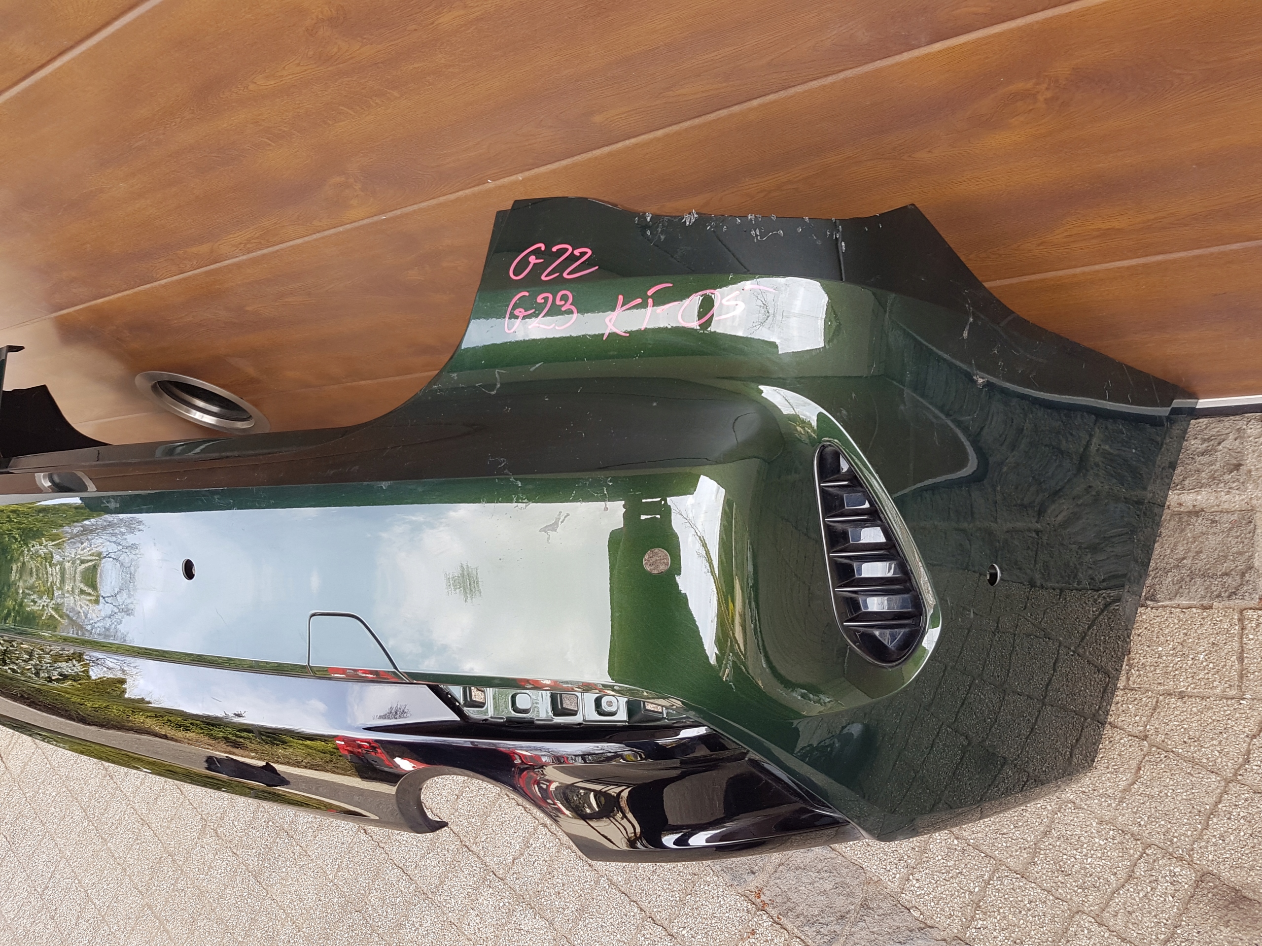bumper rear BMW G22 G23