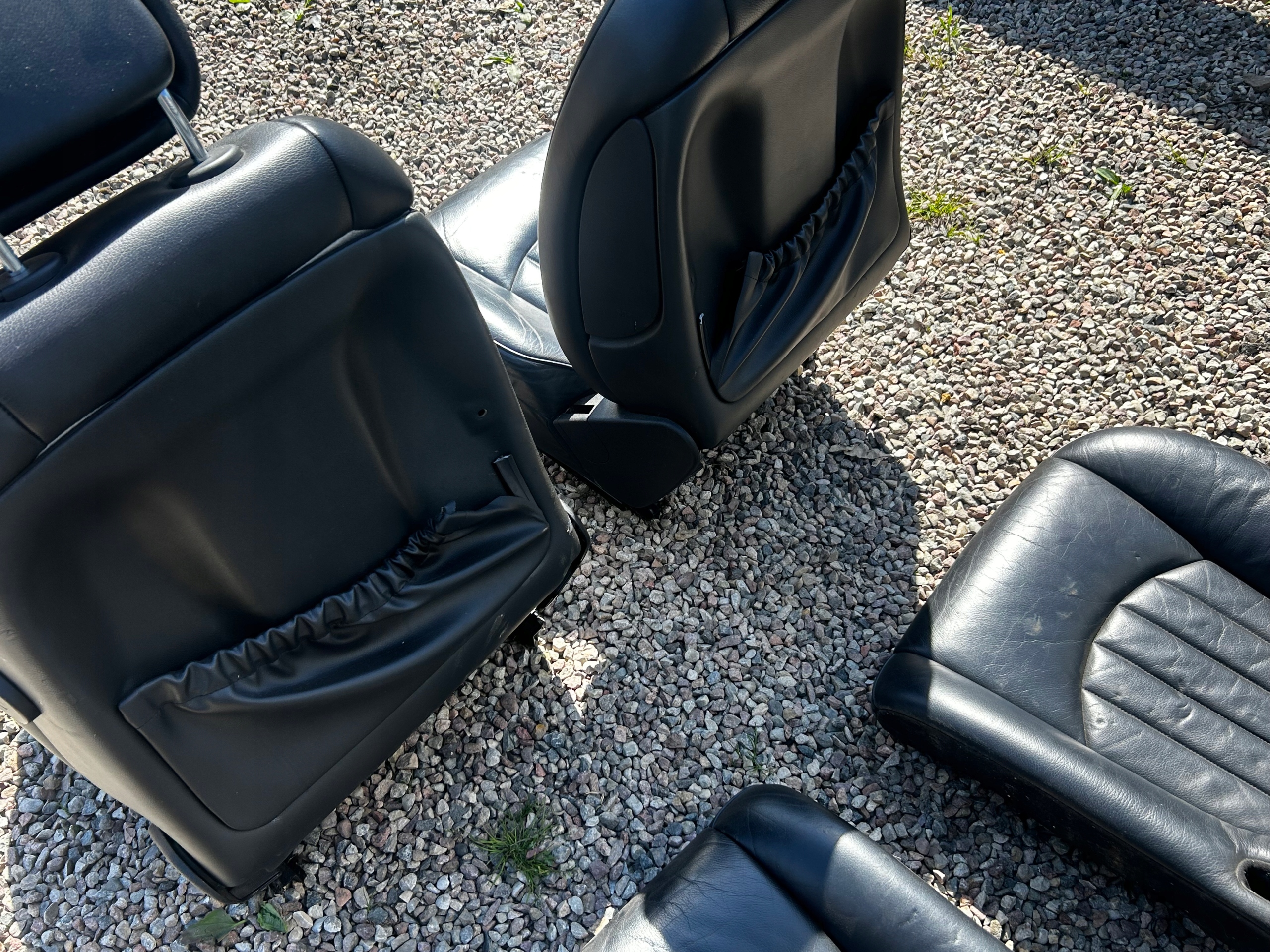 Sitz KOMPLET Leder MERCEDES W219 CLS