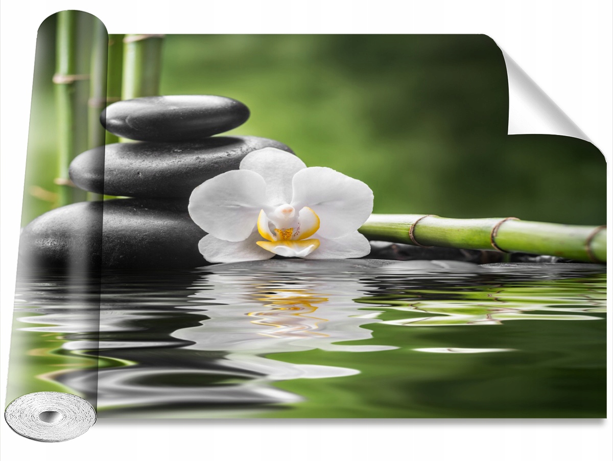 

Tapeta Samoprzylepna Orchidea i Zen 104x70