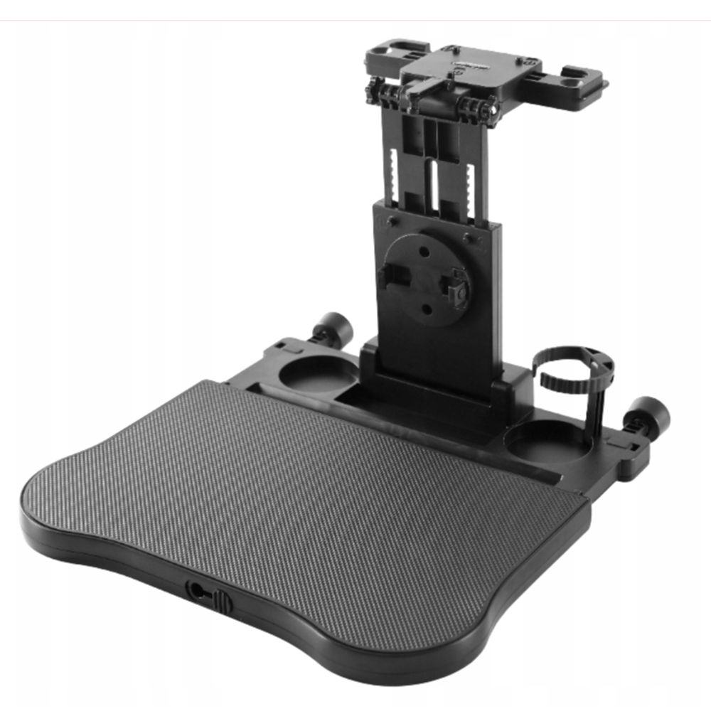 Skládací stolek do auta Držák na opěrku hlavy pro hrnek Telefon pro notebook