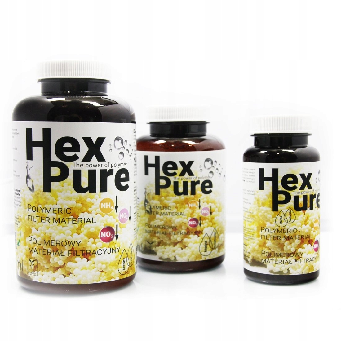 Levně Polymerní Filtrační Vložka Odstraňuje Dusíkaté Sloučeniny Do Akvária O Objemu 500 ML