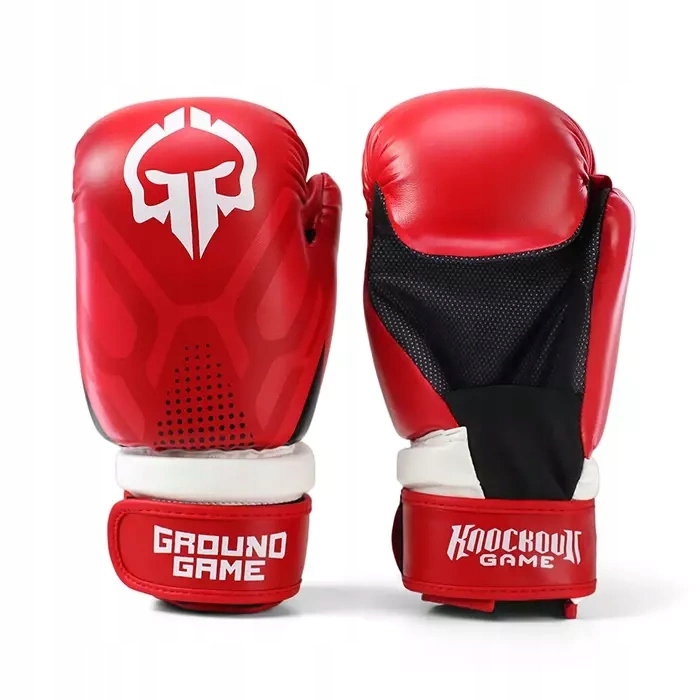 Kickboxové rukavice Cyborg (červené) Ground Game L