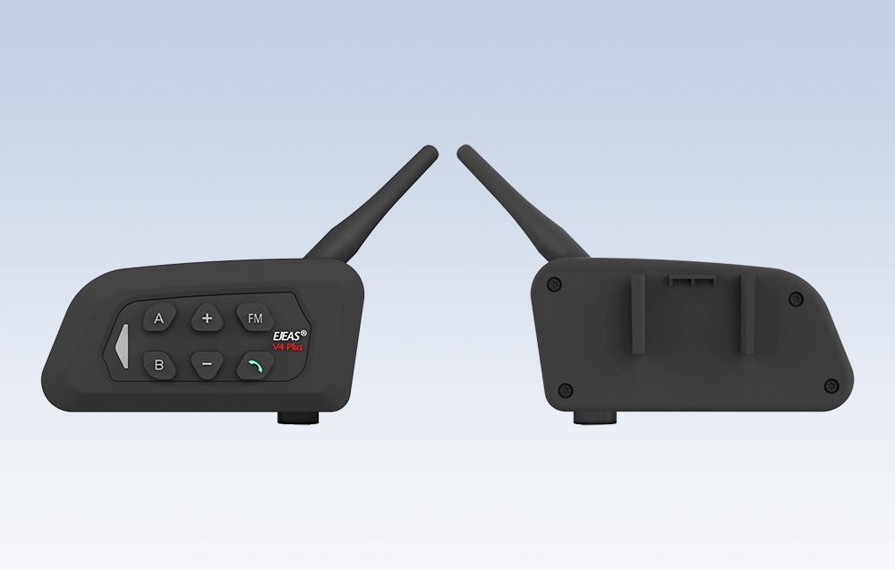 EJEAS V4PLUS INTERKOM MOTOCYKLOWY NA KASK MAX 1500M 4 OSOBY BT5.1 APLIKACJA Typ połączenia Bluetooth