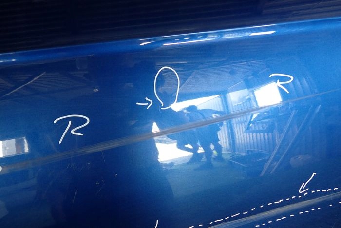 VW POLO 2G 17- door right front front