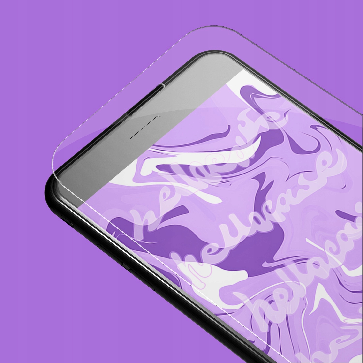 Szkło Hartowane do Iphone 7 Plus / 8 Plus (szybka 9H, płaskie 2.5D, szybka) Waga produktu z opakowaniem jednostkowym 0.05 kg