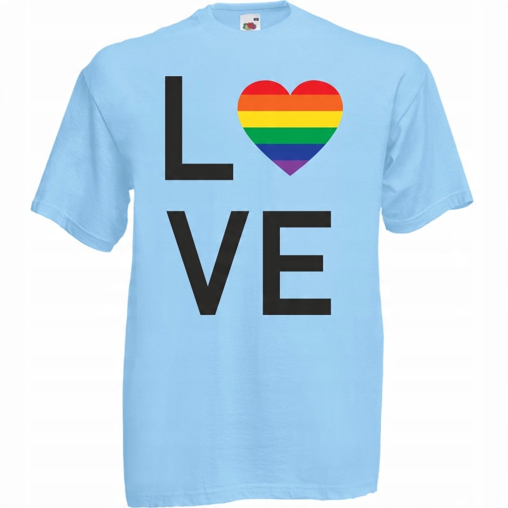 

Koszulka Lgbt marsz równości S błękitna