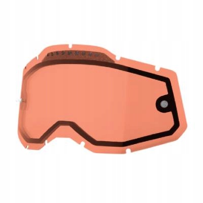 100 Procent RC2/AC2/ST2 Replacement Lens Vented Dual Pane Rose