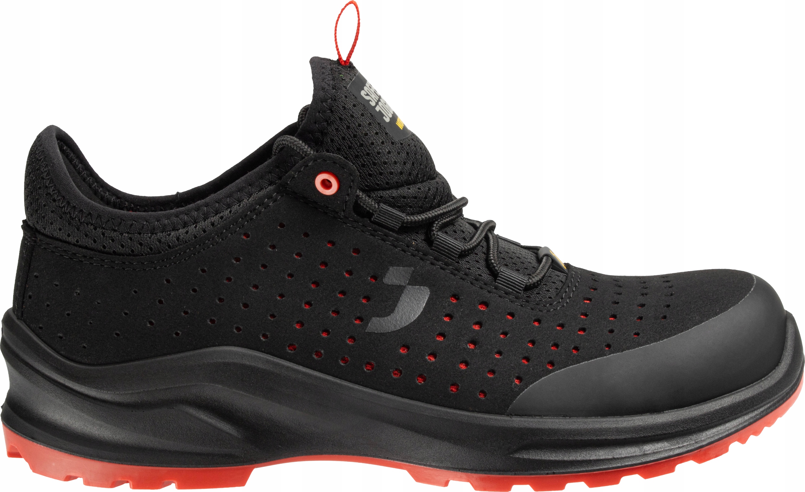 Buty Robocze Safety Jogger Modulo Czarno Czerwone S1P 42