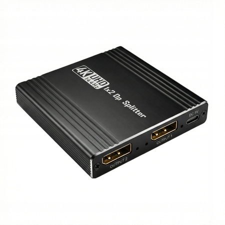 Rozbočovač DisplayPort 1x2 4K Spacetronik
