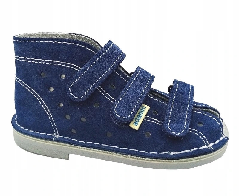 Adamki z podeszwą styrogumową kolor jeans 22