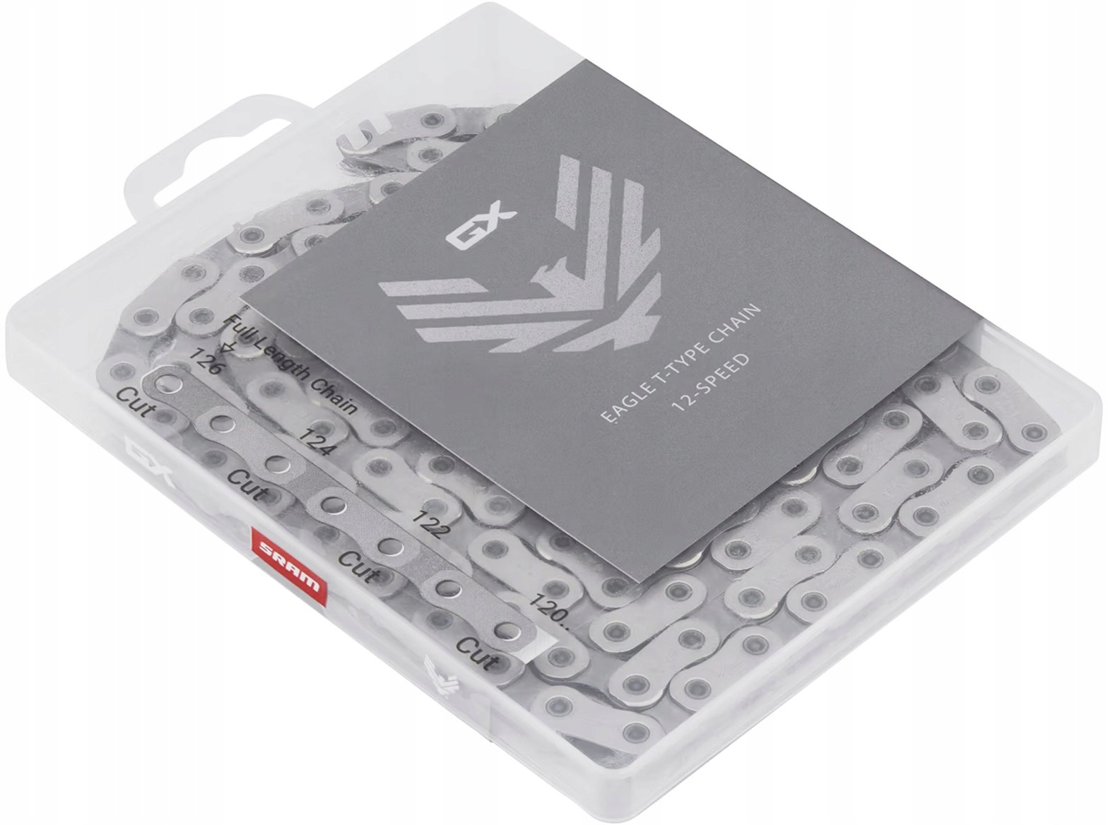 Řetěz Na Kolo Sram Eagle T-type Gx 12 rychlostí, 126 článků, balení v krabičce