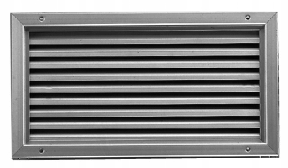 Ventilačná Mriežka G31, šírka 500 mm x výška 200 mm, Strieborná F1 G31-5020 Aa